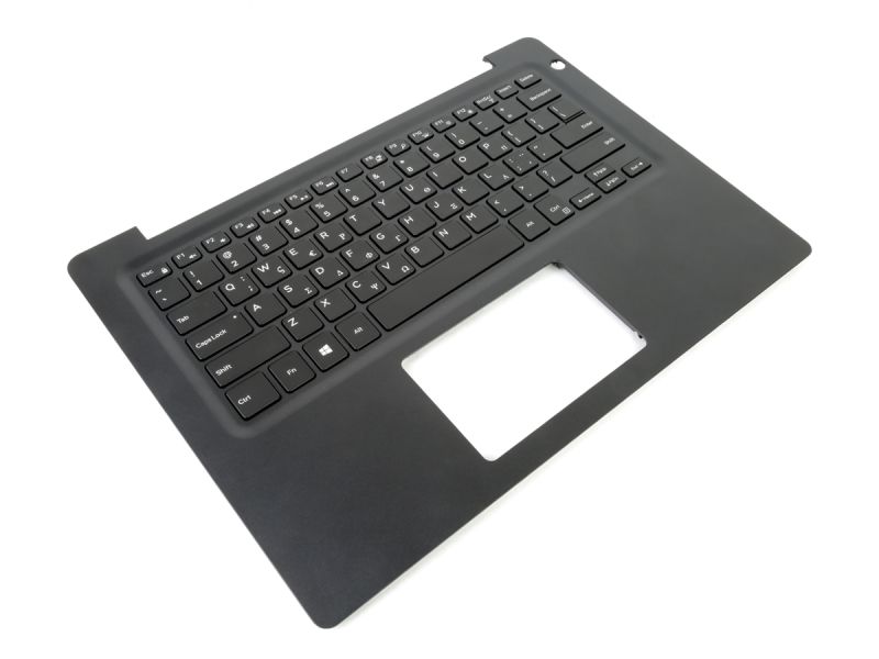 Dell Vostro 5481 Palmrest & GREEK Backlit Keyboard - 0H52M6 + 04M3W9 (3W59J)