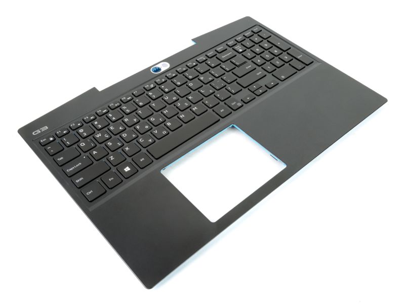Dell G3-3590 Palmrest & GREEK Backlit Keyboard - 05DC76 + 0KJFJT