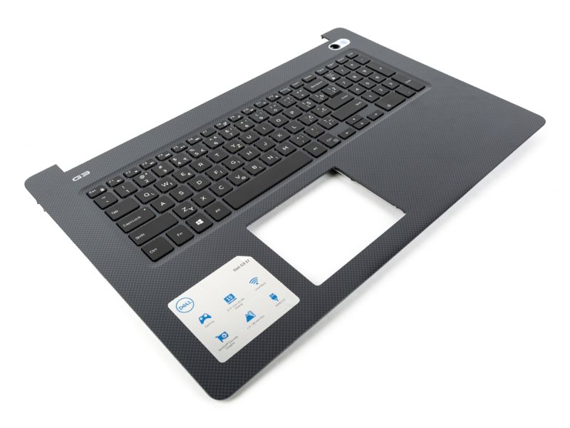 Dell G3-3779 Black Palmrest & SOUTH SLAVIC Backlit Keyboard - 0D6NDW + 0GGVTH