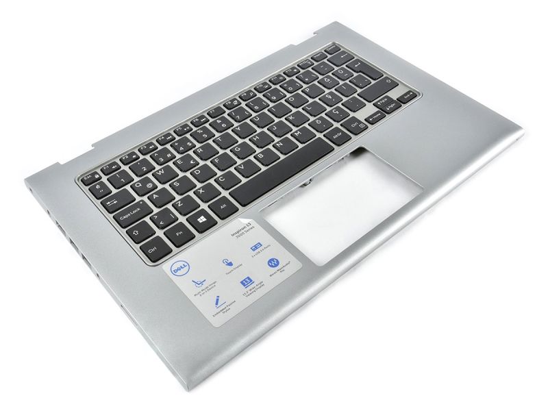 Dell Inspiron 7347/7348/7359 Palmrest & TURKISH Backlit Keyboard - 0V5CHP + 0RC90R