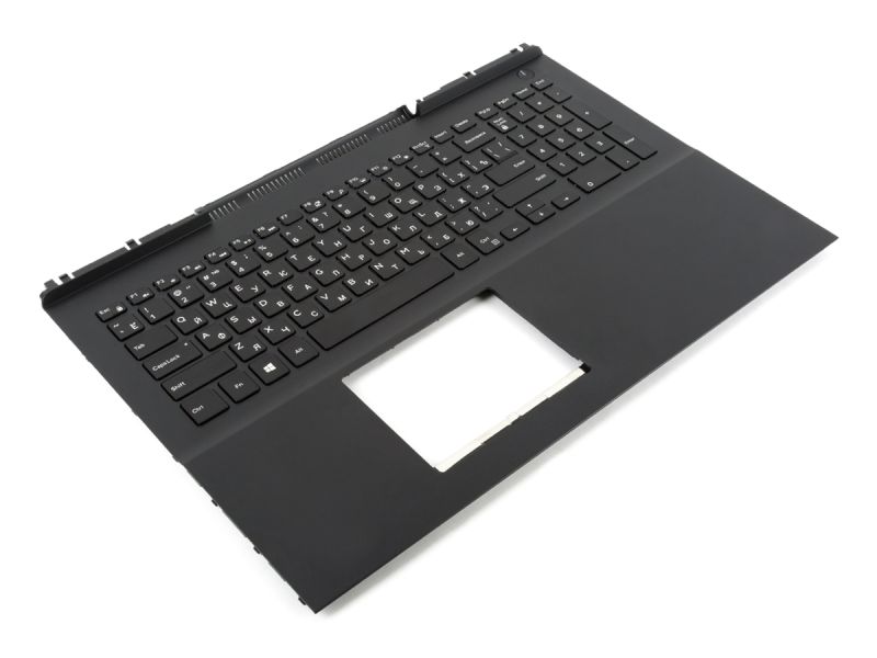 Dell Inspiron 7566/7567 Palmrest & RUSSIAN Backlit Keyboard - 0MDC8K + 0Y2HTN