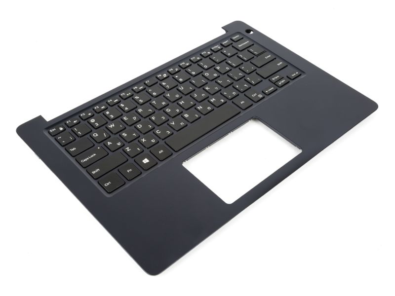 Dell Inspiron 5370 Black Palmrest & HEBREW Backlit Keyboard - 0XDHWP + 06YTF2