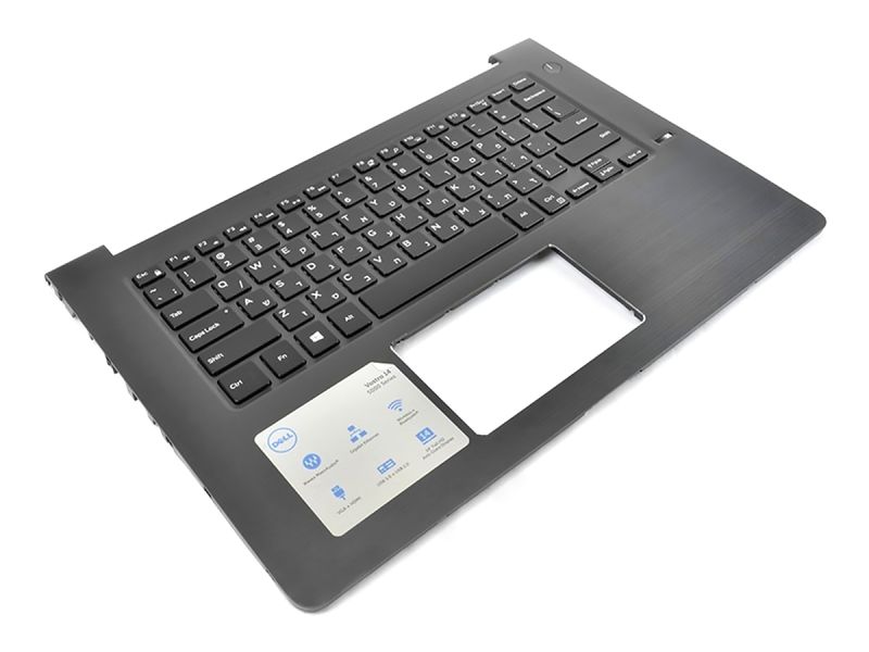 Dell Vostro 5468 Biometric Palmrest & HEBREW Backlit Keyboard - 0D9GDC + 03H5F1