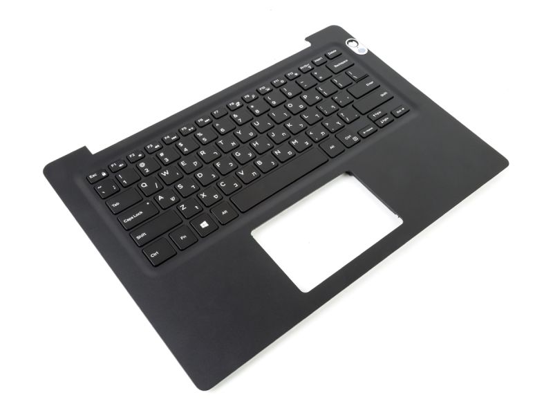 Dell Vostro 5481 Palmrest & HEBREW Backlit Keyboard - 0H52M6 + 0581FC (TGJ0W)