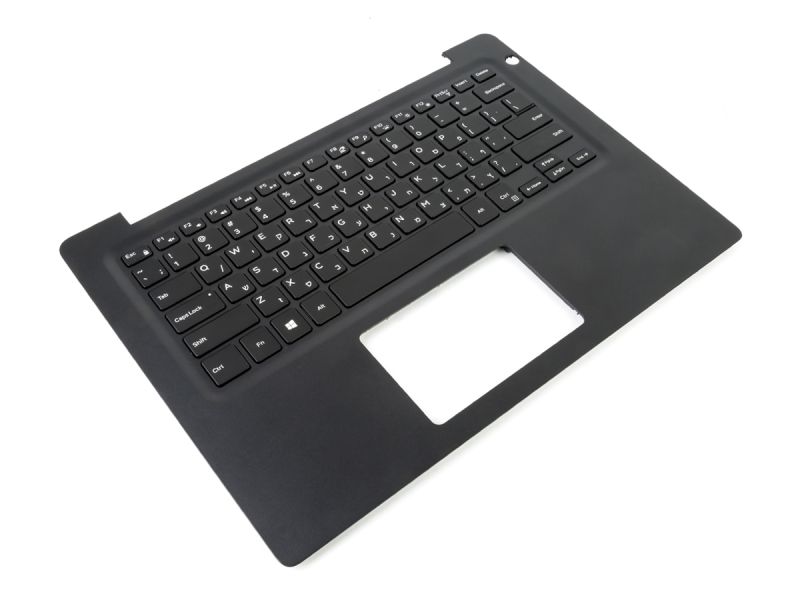 Dell Vostro 5481 Palmrest & HEBREW Backlit Keyboard - 0PTXV1 + 0581FC (TGJ0W)