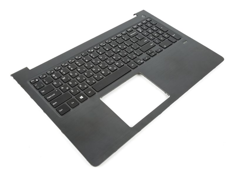 Dell Vostro 5568 Biometric Palmrest & HEBREW Backlit Keyboard - 0FCN57 + 03M93W