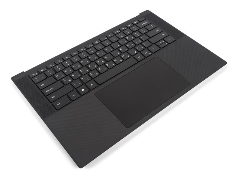 Dell XPS 9500/9510/9520 Palmrest, Touchpad & HEBREW Backlit Keyboard - 05Y9T0 + 06H0GD (1RWM0)