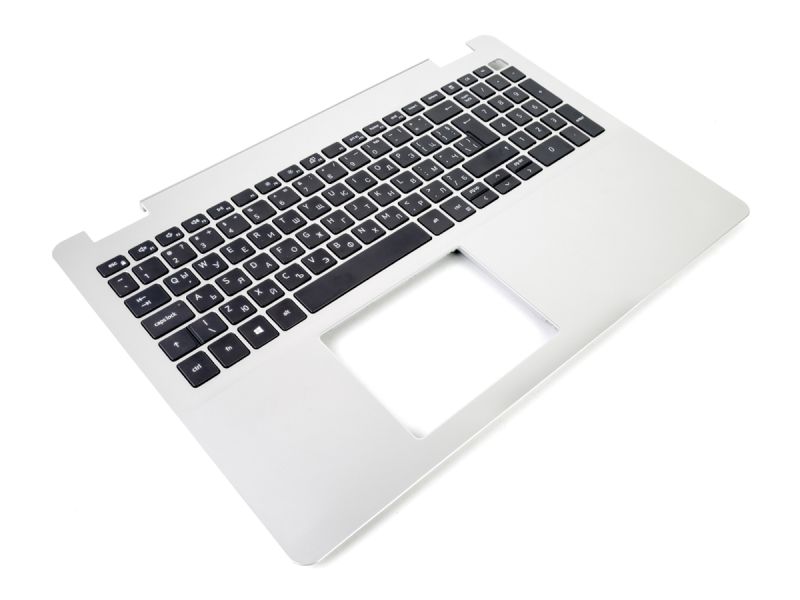 Dell Inspiron 5584 Silver Palmrest & BULGARIAN Keyboard - 0DFX5J + 0JTK4H