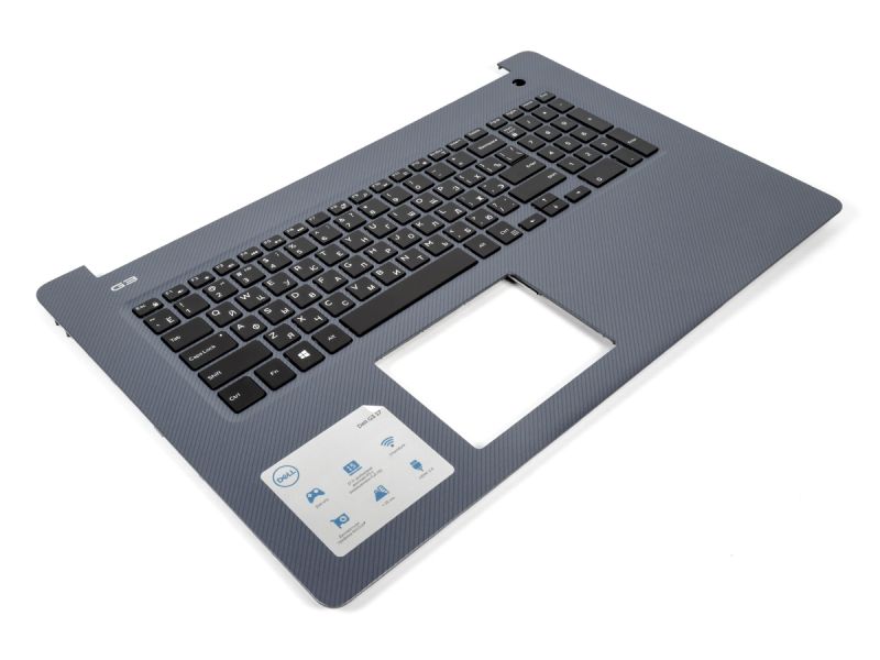 Dell G3-3779 Recon Blue Palmrest & RUSSIAN Backlit Keyboard - 06XX1G + 0Y2HNT