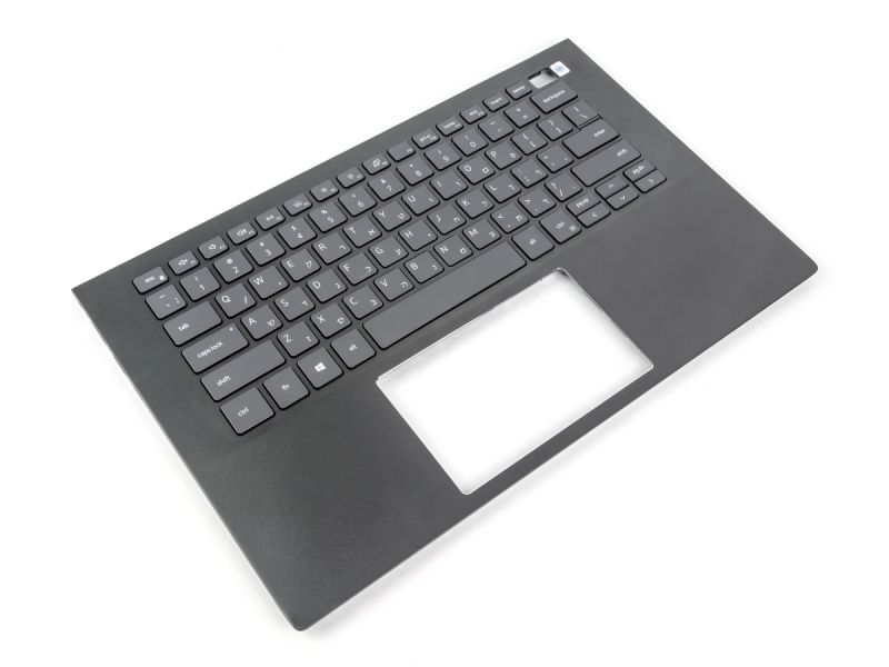 Dell Vostro 5401/5402 Palmrest & HEBREW Backlit Keyboard - 0DY5HN + 0DTPPR (XGRR5)