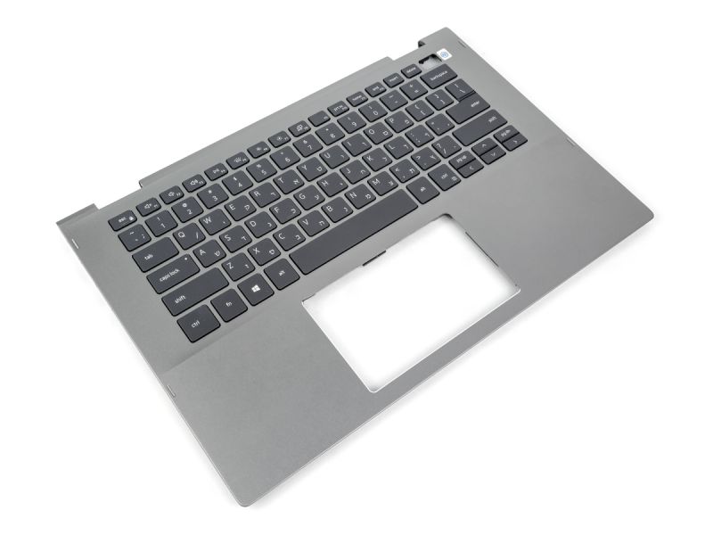 Dell Inspiron 5400/5406 2-in-1 Palmrest & HEBREW Backlit Keyboard - 0X46H3 + 0DTPPR (09GMG)