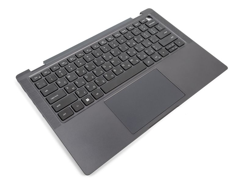 Dell Latitude 9430/2-in-1 Palmrest, Touchpad & HEBREW Backlit Keyboard - 0YF2N3 / 0R0J9D (17V4X)