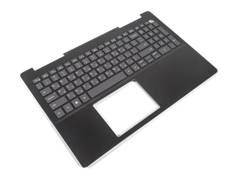 Dell Vostro 7590 Palmrest & HEBREW Backlit Keyboard - 0WNTTJ + 02WWDH (84J3H)