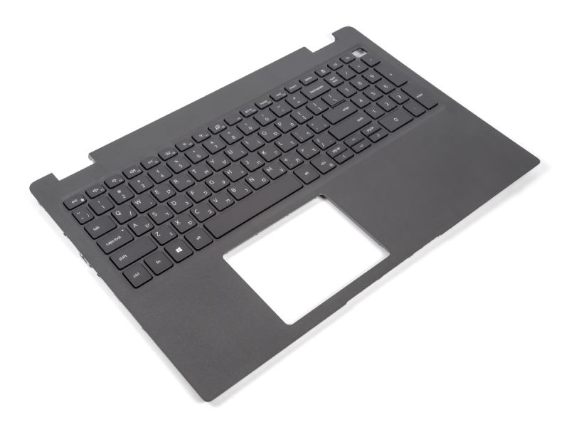 Dell Latitude 3510 Palmrest & HEBREW Backlit Keyboard - 0JYG4Y + 02WWDH (WHMH7)