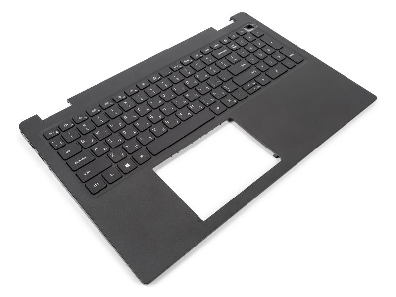 Dell Latitude 3520 Palmrest & HEBREW Backlit Keyboard - 0DJP76 + 05HKR6 (8K7V1)
