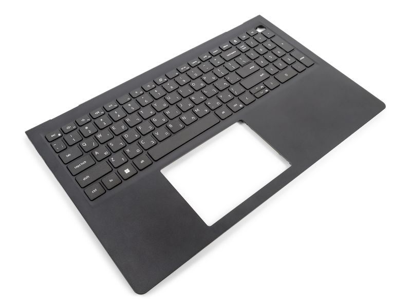 Dell Vostro 3510/3515/3520/3525 USB-C Palmrest & HEBREW Keyboard - 0Y13R3 (T1W33) - Black