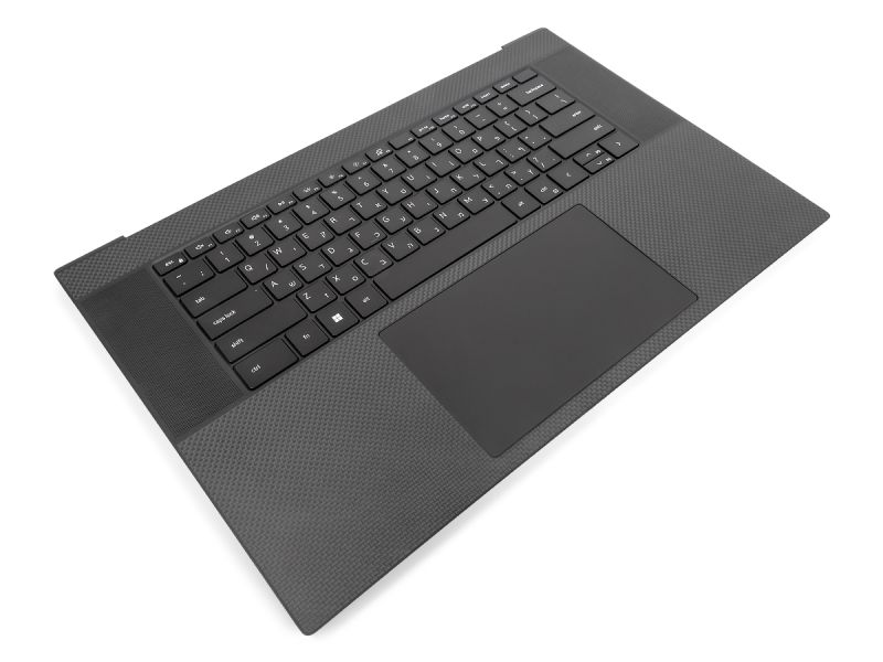 Dell XPS 9720 & Precision 5770 Palmrest, Touchpad & HEBREW Backlit Keyboard - 00FWJ2 + 0D3CFM (07K9M)