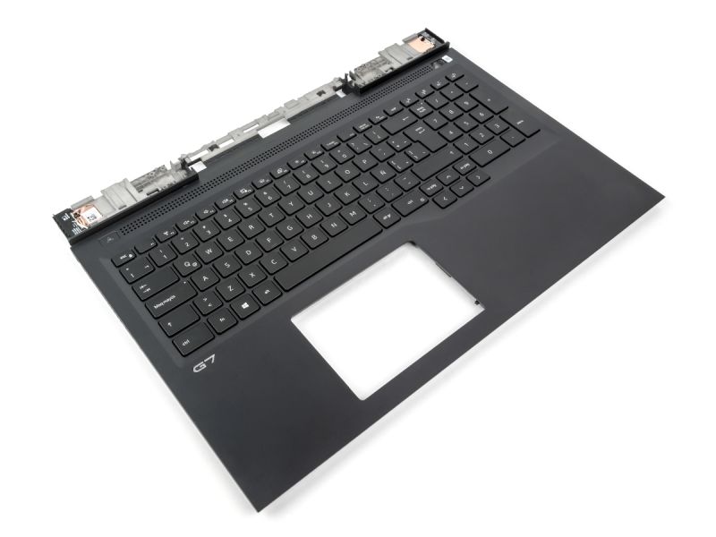 Dell G7-7700 Palmrest & SPANISH (LATIN) 4-Zone RGB Backlit Keyboard - 06VHYW (9H62H)
