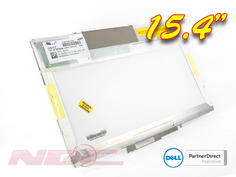 Dell Latitude E6500 / Precision M4400 15.4" Laptop LCD Screen 2 CCFL Matte WUXGA - LTN154CT02 - 0RX392 (B)