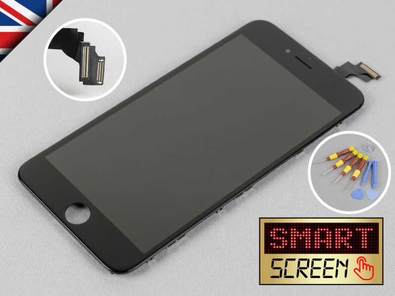 Apple iPhone 6 Plus LCD Touch Screen display Digitizer replacement Black + Tool Kit