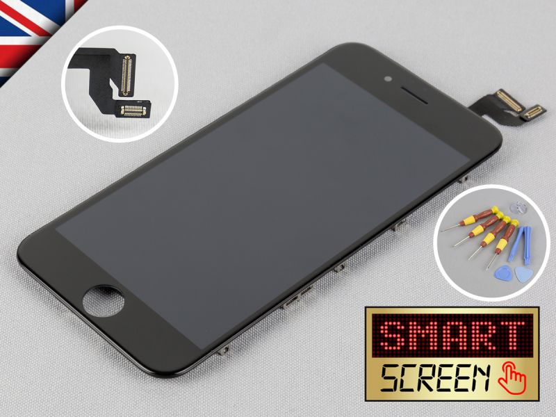 Apple iPhone 6S LCD Touch Screen display Digitizer replacement Black + Tool Kit