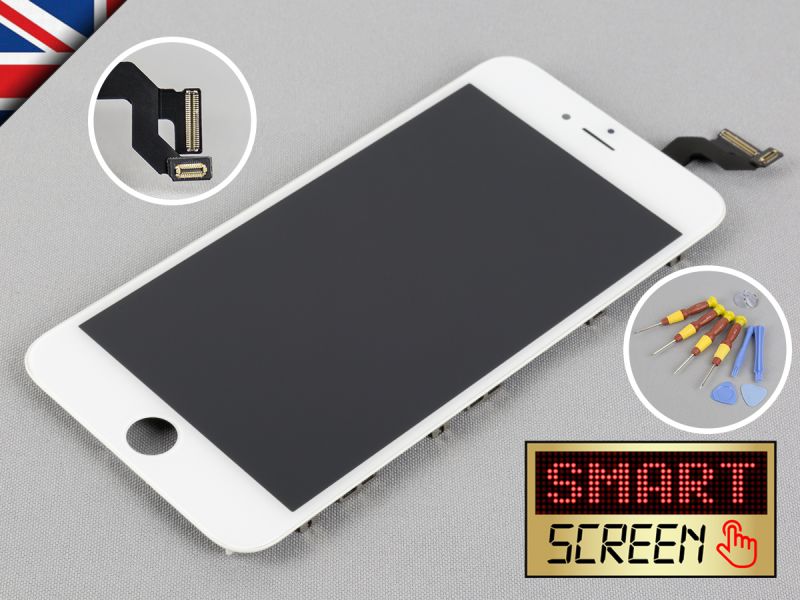 Apple iPhone 6S Plus LCD Touch Screen display Digitizer replacement White + Tool Kit