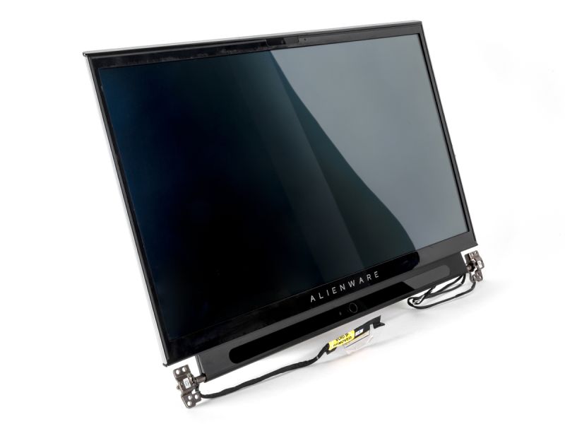 Complete Dell Alienware M15 R3 LCD Screen Assembly. Assembly comes complete with 15.6" LCD screen, hinges, webcam (Standard), cables (video and wireless), and outer casing/shell.

Fits Model: Alienware M15 R3

Size: 15.6"

Resolution: 3840x2160p (4K