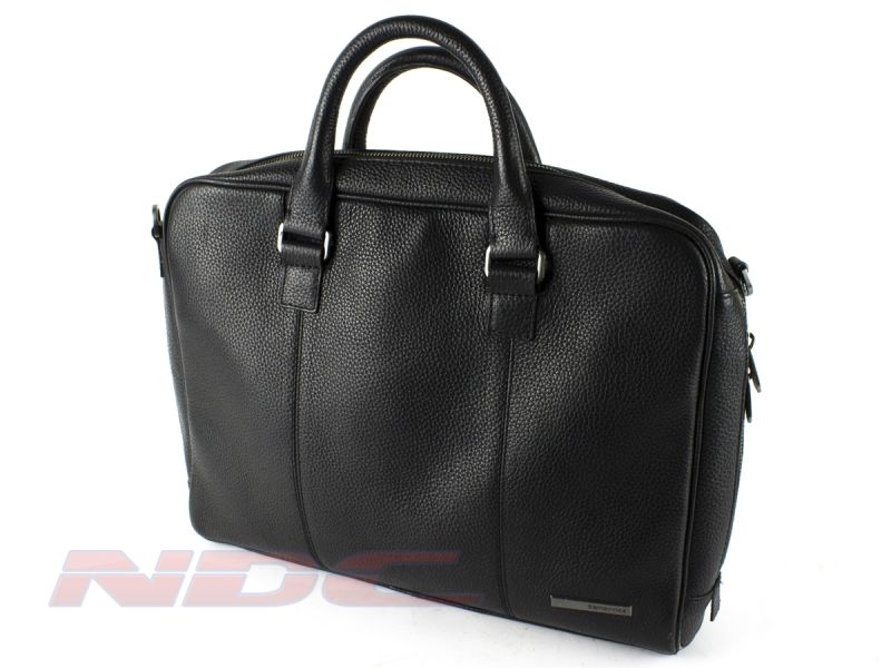 Genuine Samsonite 14.1" 100% Cowhide Leather Laptop Bag Briefcase