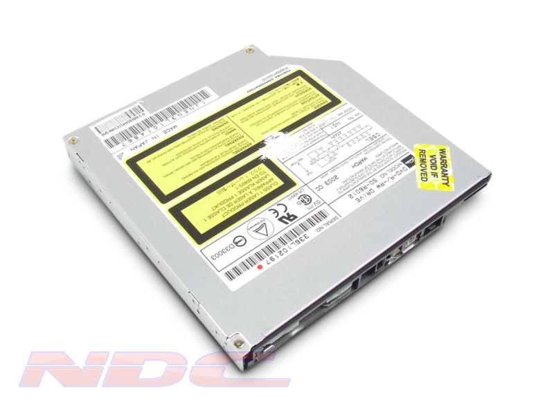Toshiba Tray Load 12.7mm  IDE DVD+RW Drive With No Bezel - SD-R6012