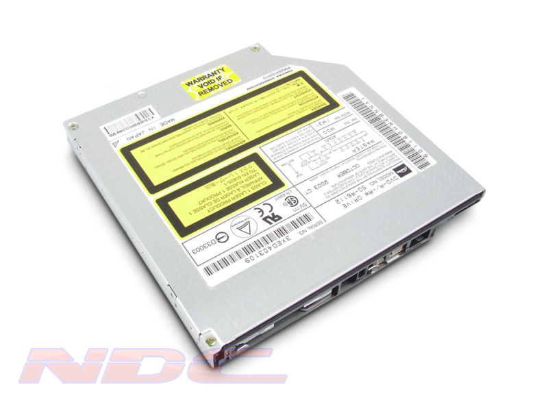 Toshiba Tray Load 12.7mm  IDE DVD+RW Drive With No Bezel - SD-R6112 