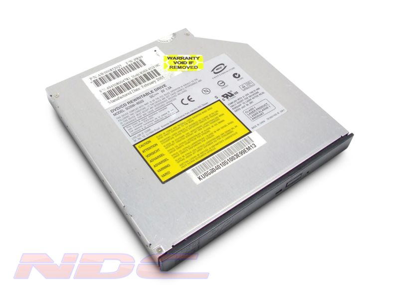 Lite-On Tray Load 12.7mm  IDE DVD+RW Drive With Universal Bezel - SOSW-852S 