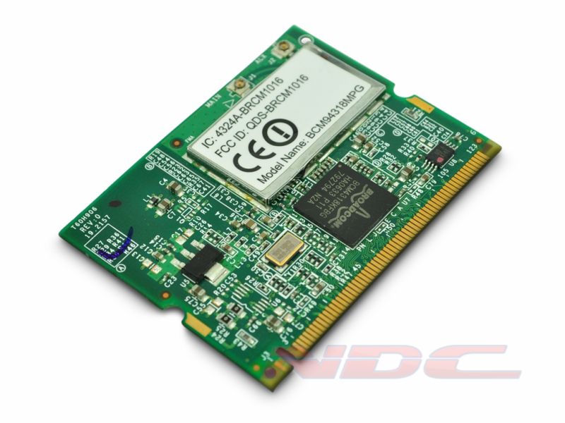 Broadcom T60H906.01 Mini PCI Wireless Card BCM94318MPG