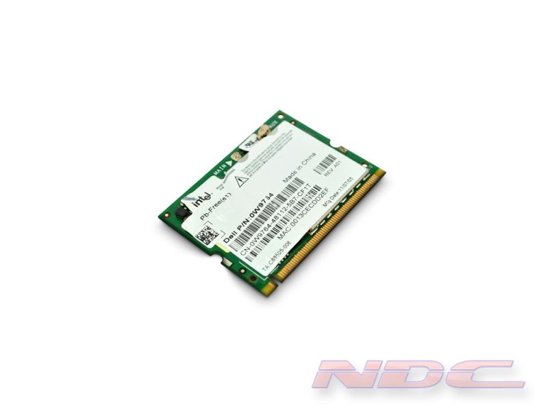Dell Intel Pro Wireless WM3A2200BG 802.11b/g Mini PCI Card - 0W9764