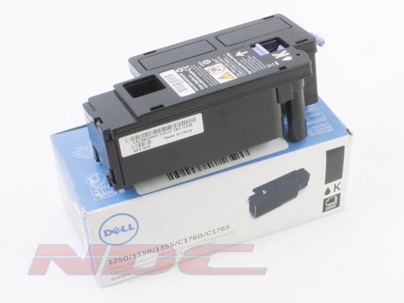 Dell Laser Toner Cartridge Black 2K Pages 810WH