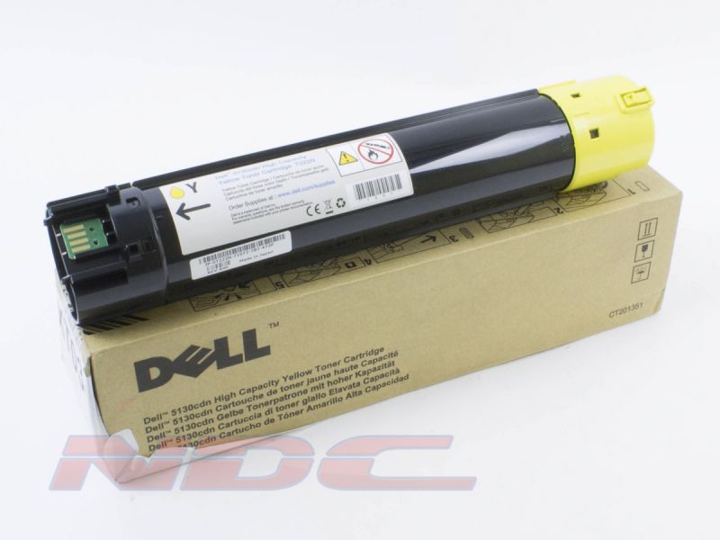 Dell Laser Toner Cartridge HIGH CAPACITY Yellow T222N