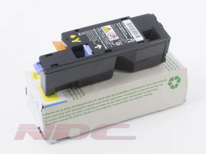 Dell Laser Toner Cartridge Yellow (Yield: 1.4K Pages) WM2JC