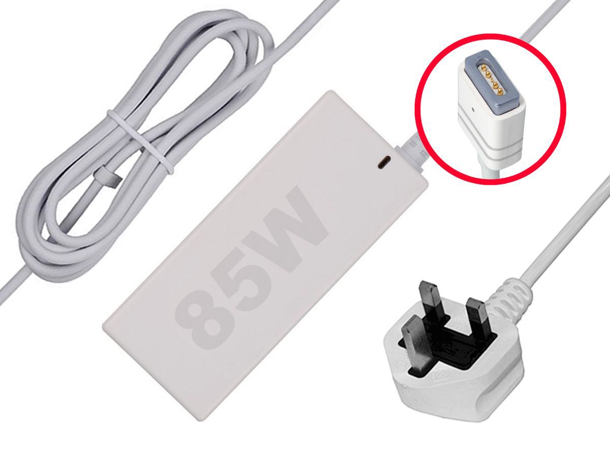 85W L-Tip Replacement Charger for Macbook Pro Magsafe (A1286/A1297