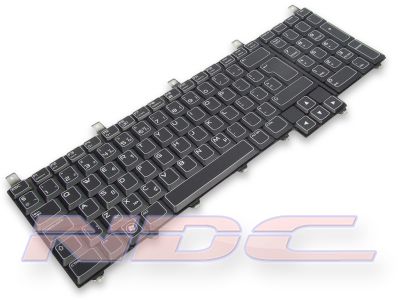 Dell Alienware M18x R1/R2 DUTCH Keyboard with AlienFX LED - 04FR1G