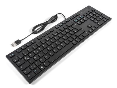 The Dell Multimedia Keyboard provides a convenient keyboard solution for everyday home or office computing uses. The keyboard's full layout with chiclet style keys allows for efficient, comfortable typing - excellent for everyday usage on virtually any ta