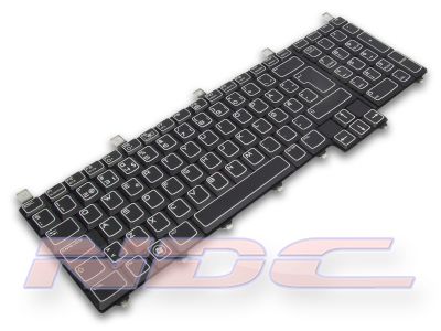 Dell Alienware M18x R1/R2 NORWEGIAN Keyboard with AlienFX LED - 0C5CW9