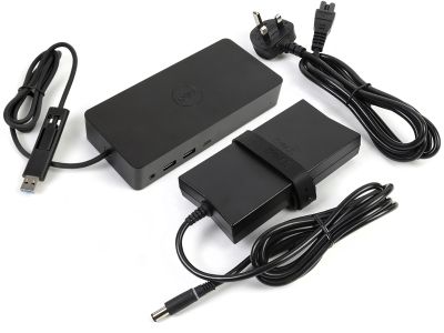 Dell D6000 Docking Station with 130W Power Adapter (Refurbished)