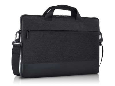 Stylish protection for your laptop on-the-go
Slip your 15" laptop into the stylish Dell Pro Sleeve 15 to protect your everyday essentials and electronics wherever your busy day takes you. The professionally chic heather dark grey exterior and plush-lined