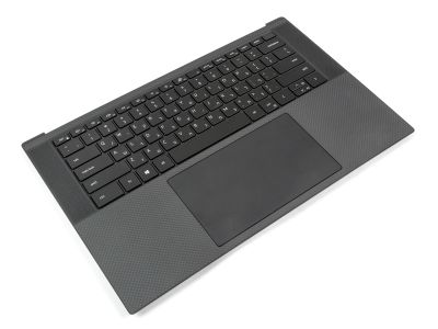 Dell XPS 15-9500/9510 Palmrest,Touchpad & HEBREW Backlit Keyboard - 0DKFWH + 06H0GD (0006PT7G)