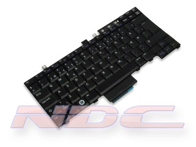 Dell Latitude E5400/E5410/E5500/E5510 DANISH Single-Point Keyboard - 0DNDG7