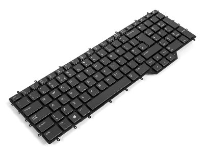 Dell Alienware m17 R2/R3/R4/Area-51m R2 UK ENGLISH Keyboard with per-Key RGB - 0Y10HN