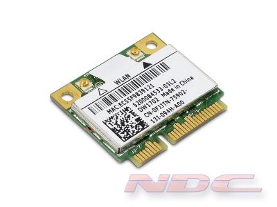 Dell DW1702 Wireless N + BlueTooth 3.0 Combo PCI Express Half Height Mini-Card - 135Mbps