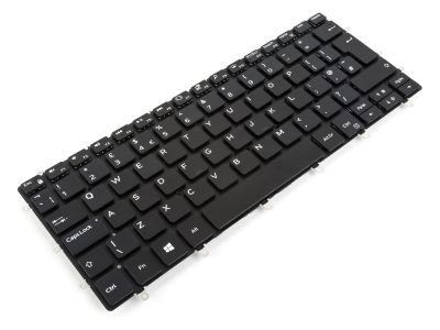 Dell XPS 13-9370/9380/7390 UK ENGLISH Backlit Laptop Keyboard BLACK - 082FHM