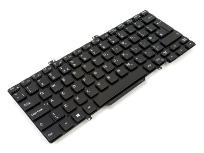 Dell Latitude 5400 / 5401 / 7400 Single Point UK ENGLISH Backlit Laptop Keyboard - 0V5H1J