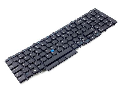 Dell Latitude E5550/E5570/5580/5590 UK ENGLISH Backlit Laptop Keyboard - 0FP37Y