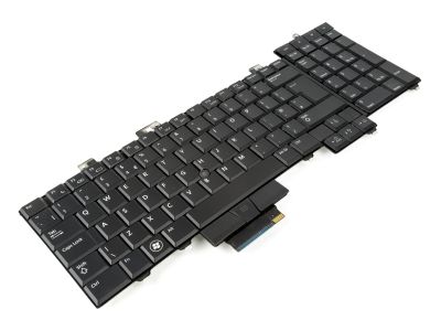 Dell Precision M6400/M6500 UK ENGLISH Backlit Laptop Keyboard - 0X913D